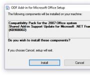 Преобразование файла ODT в документ Microsoft Word Выбор и установка плагина-конвертера